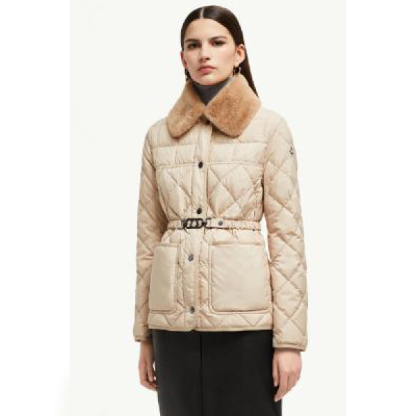 Moncler, Cygne, Women's Jacket, Beige