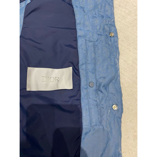 Christian Dior, Oblique, Men's Vest, Blue