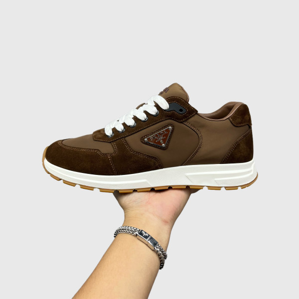 Prada, Prax, Men's Sneaker, Brown
