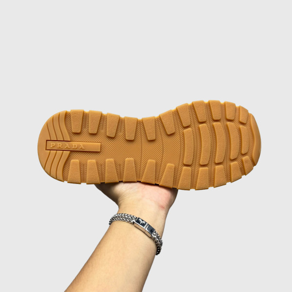 Prada, Prax, Men's Sneaker, Brown