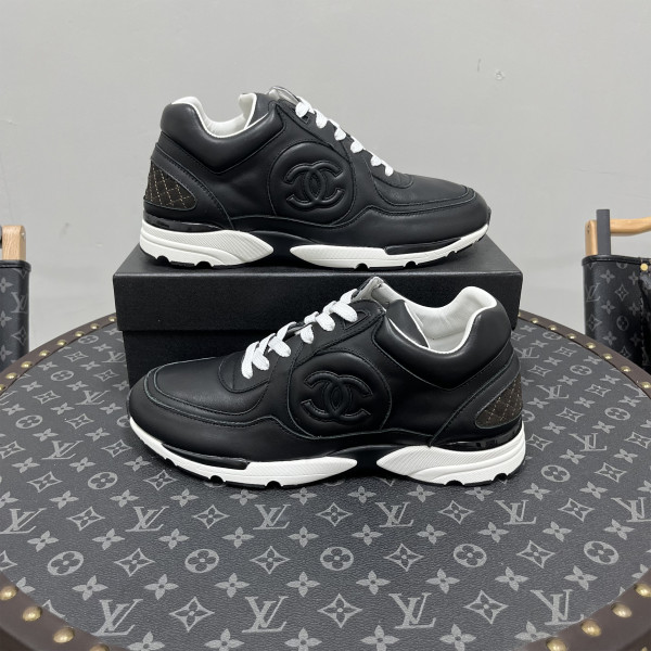 Chanel, Men's Sneaker, Black