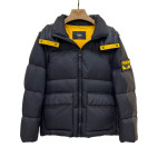 Fendi, Down, Men's Jacket, Black