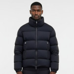Moncler, Tarn Short Dons, Heren Jas, Zwart