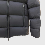 Moncler, Tarn Short Dons, Heren Jas, Zwart