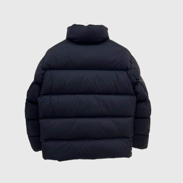 Moncler, Tarn Short Dons, Heren Jas, Zwart