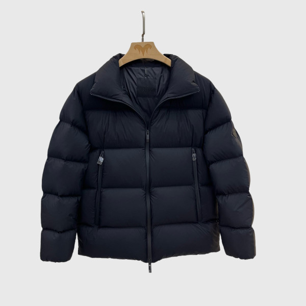 Moncler, Tarn Short Dons, Heren Jas, Zwart