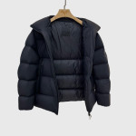 Moncler, Tarn Short Dons, Heren Jas, Zwart