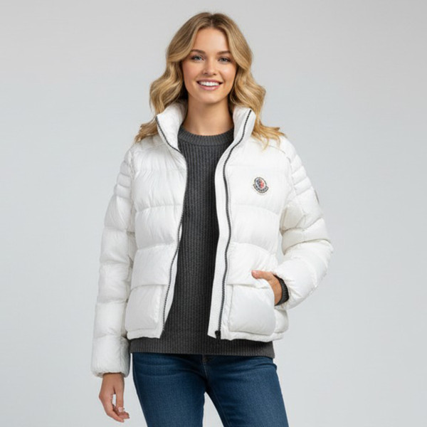Moncler x Raxxy, Panelled, Men's Jacket, White