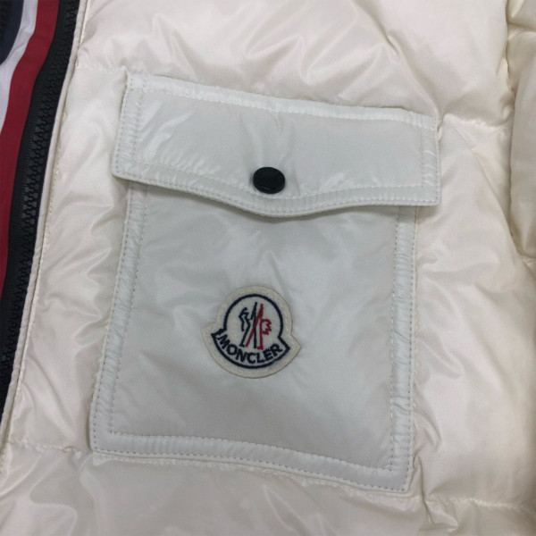 Moncler, Andro, Men's Jacket, White