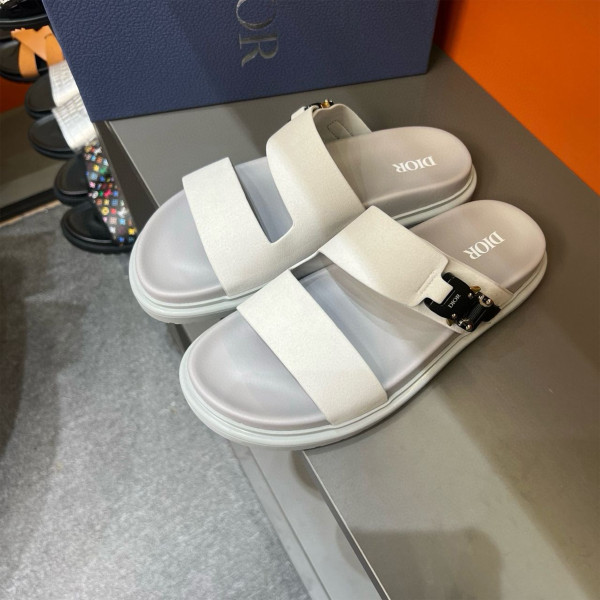 Christian Dior, Aqua, Men's Slipper, Grey