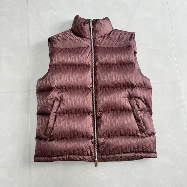 Christian Dior, Oblique, Men's Vest, Burgundy