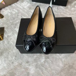 Chanel, Women's Flat, Black