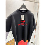 Balenciaga, Men's T-Shirt, Black