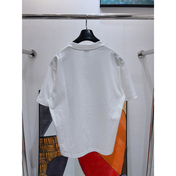 Burberry, Men's T-Shirt, White