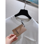 Burberry, Men's T-Shirt, White