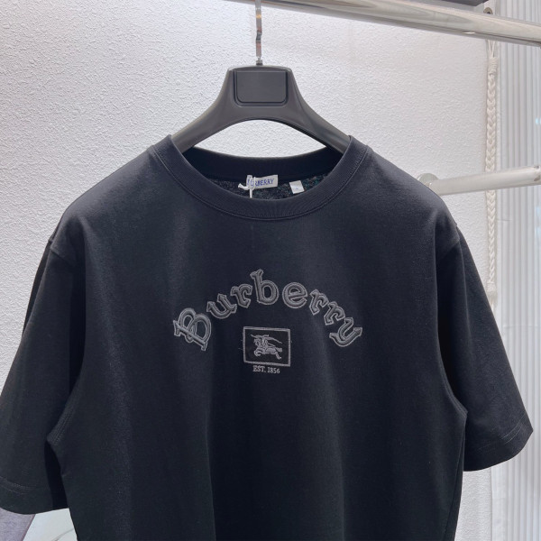 Burberry, Men's T-Shirt, Black