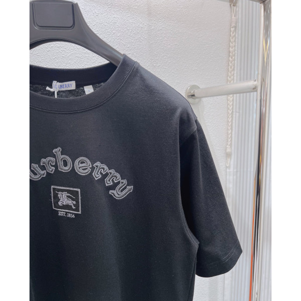 Burberry, Men's T-Shirt, Black