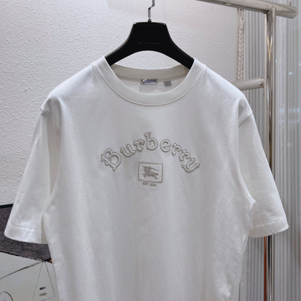 Burberry, Men's T-Shirt, White