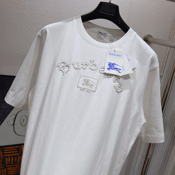 Burberry, Men's T-Shirt, White