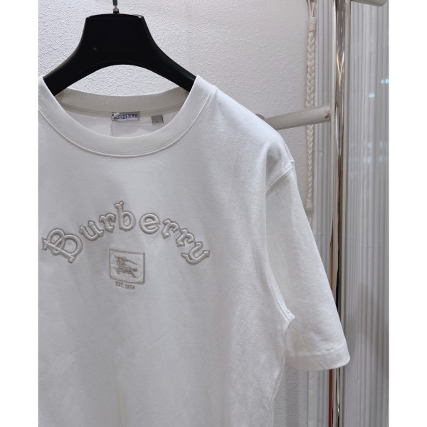 Burberry, Men's T-Shirt, White
