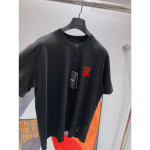 Fendi, Men's T-Shirt, Black