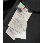 Fendi, Men's T-Shirt, Black