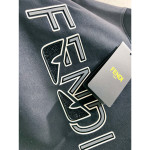 Fendi, Men's T-Shirt, Black