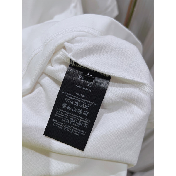 Fendi, Men's T-Shirt, White
