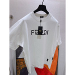 Fendi, Men's T-Shirt, White