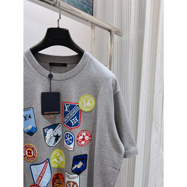 Louis Vuitton, Men's T-Shirt, Grey