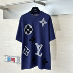 Louis Vuitton, Men's T-Shirt, Navy