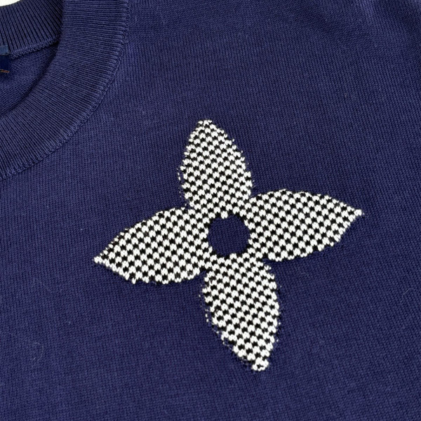 Louis Vuitton, Men's T-Shirt, Navy