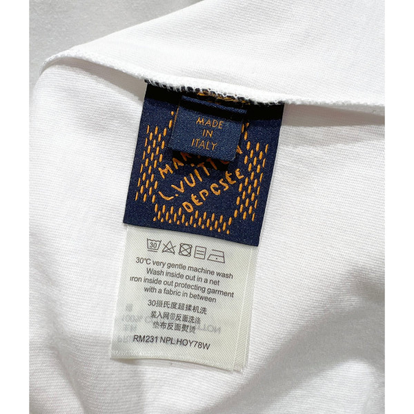 Louis Vuitton, Men's T-Shirt, White