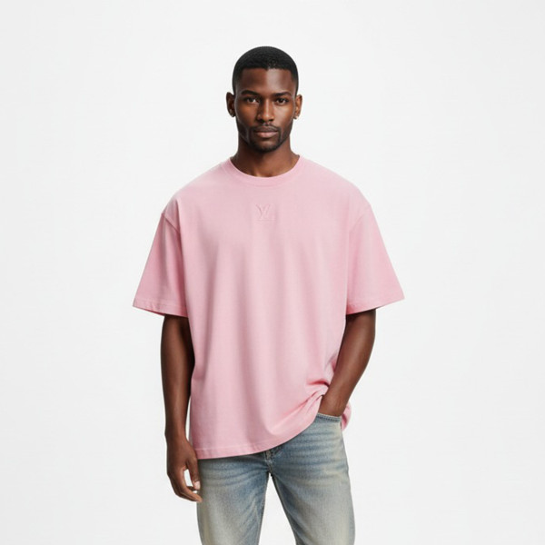 Louis Vuitton, Men's T-Shirt, Pink
