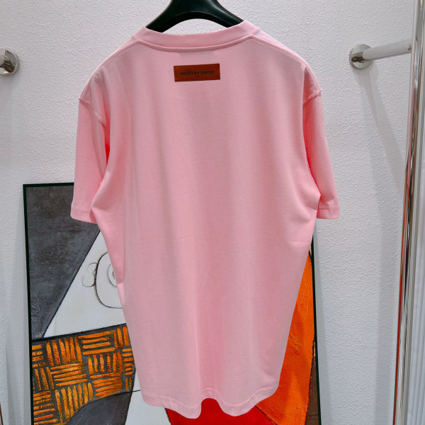 Louis Vuitton, Men's T-Shirt, Pink