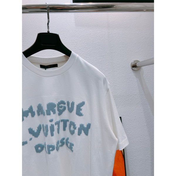 Louis Vuitton, Men's T-Shirt, White