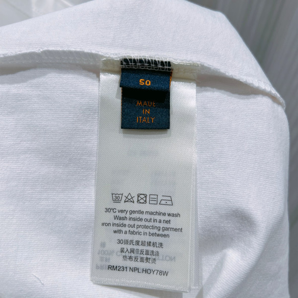 Louis Vuitton, Men's T-Shirt, White