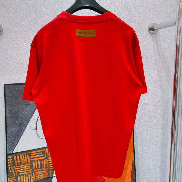 Louis Vuitton, Heren T-shirt, Rood