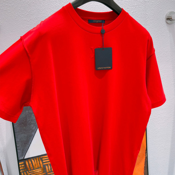 Louis Vuitton, Heren T-shirt, Rood