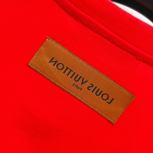 Louis Vuitton, Heren T-shirt, Rood