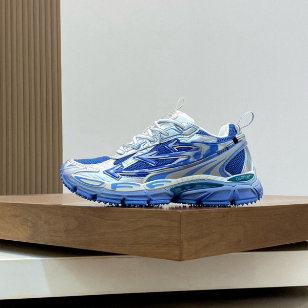 Off White, Be Right Back, Men's Sneaker, Blue