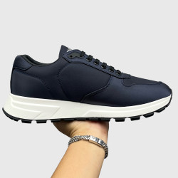 Prada, Re-Nylon, Men's Sneaker, Navy