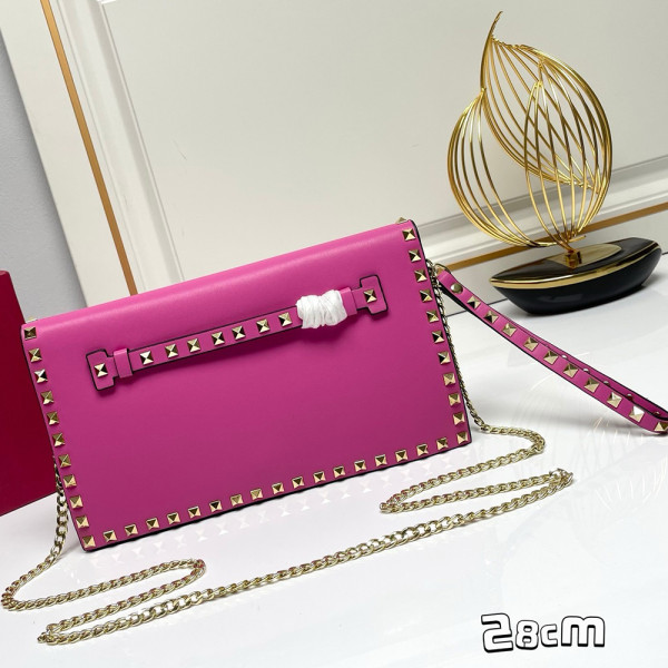 Valentino, Women, Bag, 28cm, Garavni Rockstud