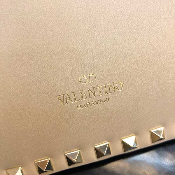 Valentino, Women, Bag, 28cm, Garavni Rockstud
