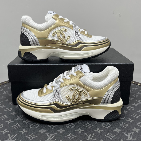 Chanel, Women, Shoes, Gold