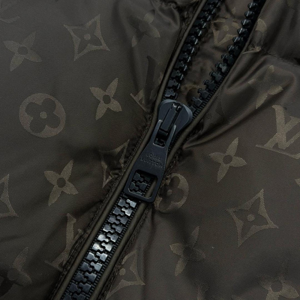 Louis Vuitton, Monogram, Men's Jacket, Brown