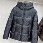 Louis Vuitton, Monogram, Men's Jacket, Black
