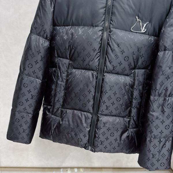 Louis Vuitton, Monogram, Men's Jacket, Black