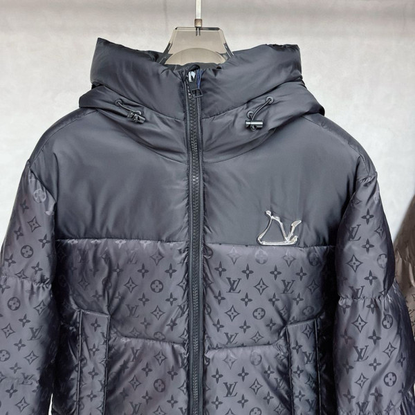Louis Vuitton, Monogram, Men's Jacket, Black