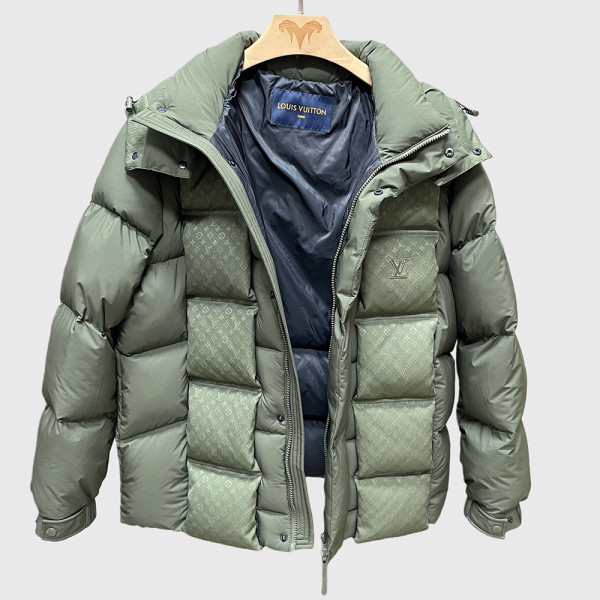 Louis Vuitton, Monogram, Men's Jacket, Khaki